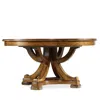 Hooker Furniture Tynecastle Round Pedestal Dining Table In Caramel