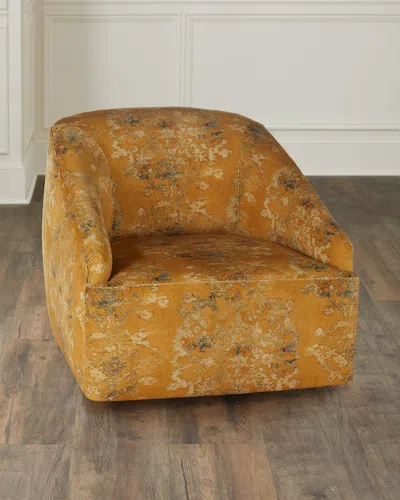 Hooker Furniture Vernal Swivel Chair In Brown