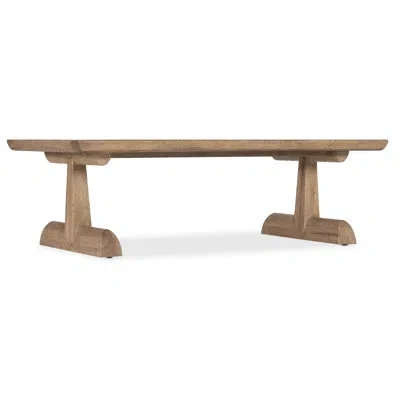 Hooker Furniture Vineyard Row Rectangle Cocktail Table In Brown