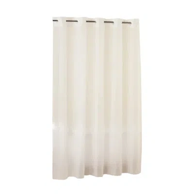 Hookless Solid Color Shower Curtain In Frosty