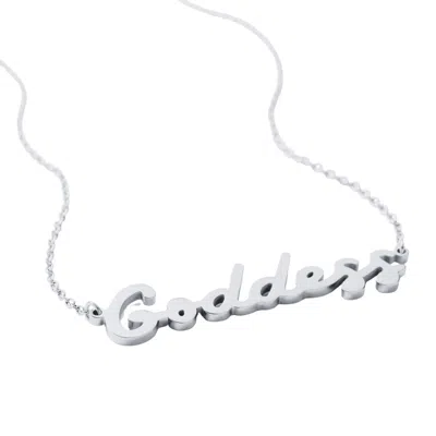 Hoops + Chains Ldn Women's Goddess Chain Silver