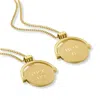 Hoops + Chains Ldn Women's Gold Destiny Hell Yes/fuck No Spinner Chain In Gold