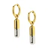 Hoops + Chains Ldn Women's Gold Fuckit Pill Huggies In Gold