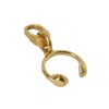 Hoops + Chains Ldn Women's Gold Headphones Charm