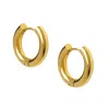 Hoops + Chains Ldn Women's Gold Stevie Hoops In Gold