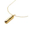 Hoops + Chains Ldn Women's Gold Zero Fucks Pill In Gold