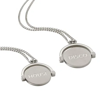 Hoops + Chains Ldn Women's House/disco Spinner Chain Silver