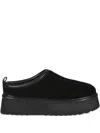 Hoor Mars Platform Mules In Black