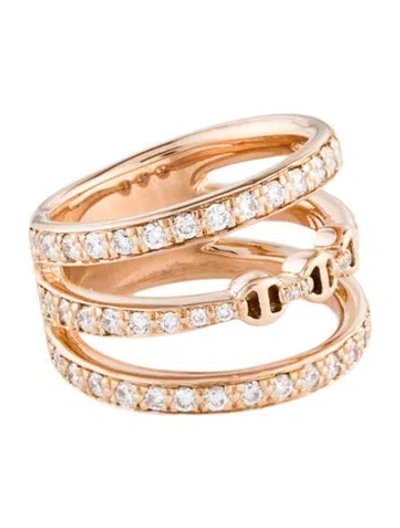 Pre-owned Hoorsenbuhs 1.07ctw Diamond Asset Band In Multi