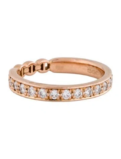 Pre-owned Hoorsenbuhs 18k Diamond Americana Band In Multi