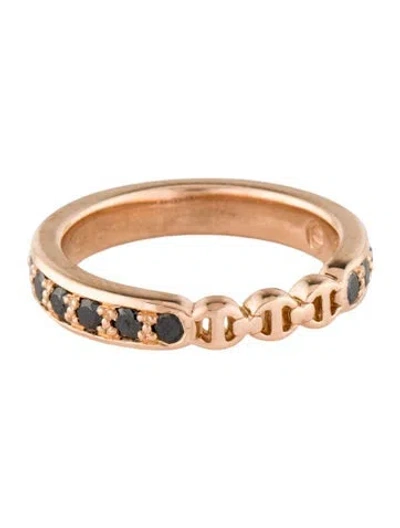 Pre-owned Hoorsenbuhs 18k Diamond Americana Band In Multi