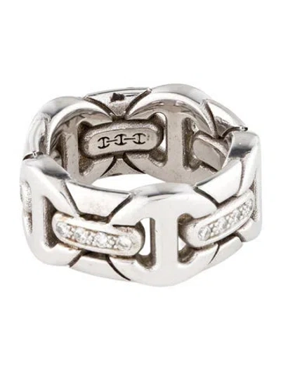 Pre-owned Hoorsenbuhs 18k Diamond Band In Multi