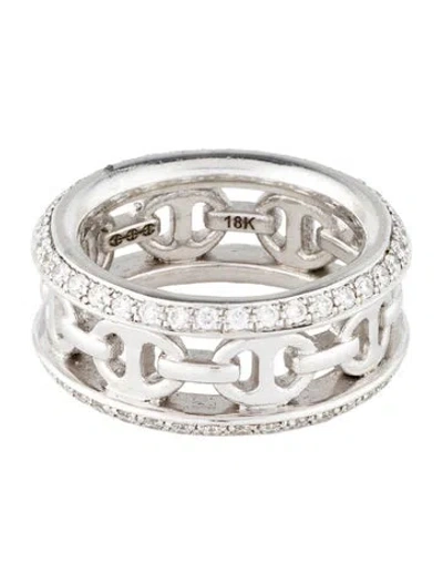 Pre-owned Hoorsenbuhs 18k Diamond Band In Multi