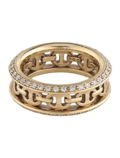 Pre-owned Hoorsenbuhs 18k Diamond Chassis Ii Link Band In Multi