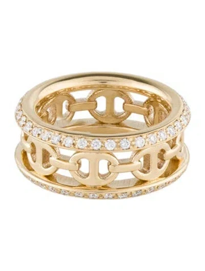 Pre-owned Hoorsenbuhs 18k Diamond Chassis Iii Band In Multi