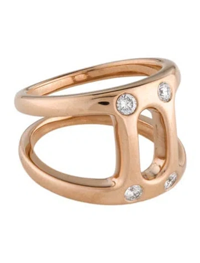 Pre-owned Hoorsenbuhs 18k Diamond Phantom Ring In Multi