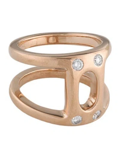 Pre-owned Hoorsenbuhs 18k Diamond Phantom Ring In Multi