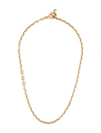 Pre-owned Hoorsenbuhs 18k Diamond Station Chain Necklace, 18.5" In Multi