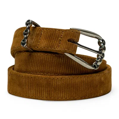 Hoorsenbuhs 424 Corduroy Belt Brown