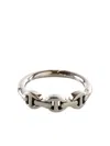 Hoorsenbuhs Chain Link Ring In Silver