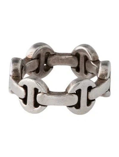Pre-owned Hoorsenbuhs Classic Tri-link Ring In Multi