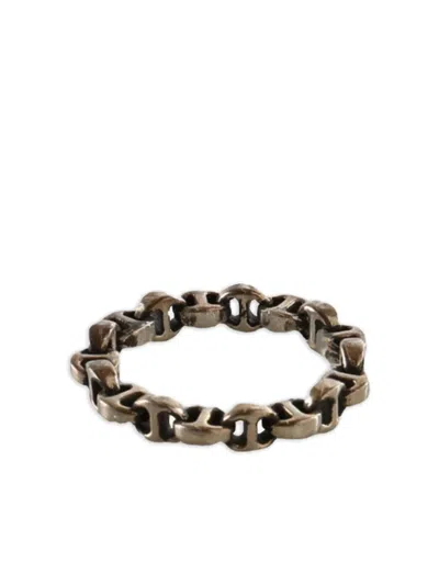 Hoorsenbuhs Mariner Chain Ring In Gold