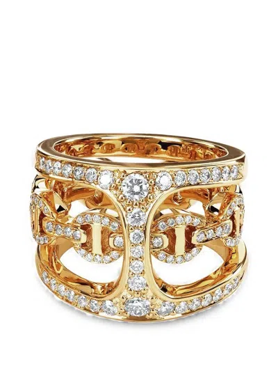 Hoorsenbuhs Phantom Clique Diamond Ring In Gold