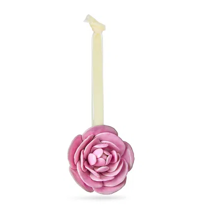 Hop Skip & Flutter Peony Ornament In Pink