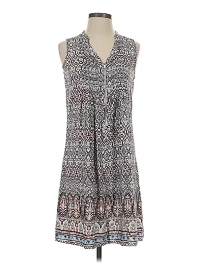 Pre-owned Hope & Harlow Casual Dress In Gray