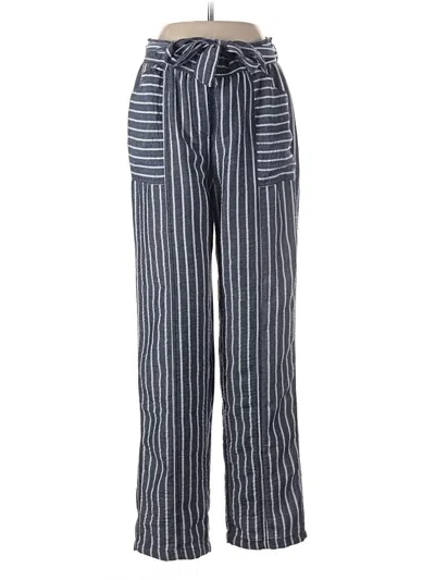 Pre-owned Hope & Harlow Casual Pants In Blue