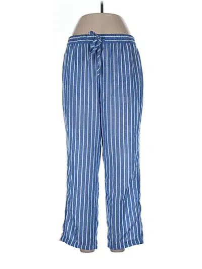 Pre-owned Hope & Harlow Casual Pants In Blue