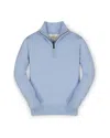 Hope & Henry 1/2-zip Pullover In Blue