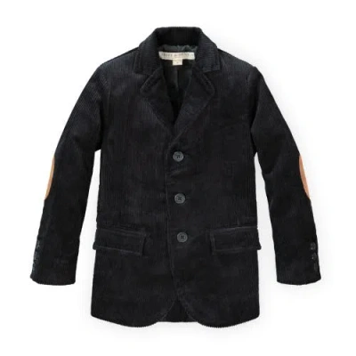Hope & Henry Baby Boys' Organic Corduroy Blazer, Infant In Black