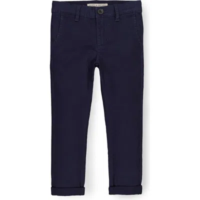 Hope & Henry Baby Boys' Organic Skinny Stretch Chino, Infant In Skinny Stretch Navy
