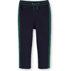 Hope & Henry Baby Boys' Pull-on French Terry Pant, Infant In Blue