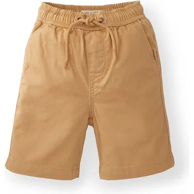 Hope & Henry Baby Boys' Woven Pull-on Short, Infant In Khaki