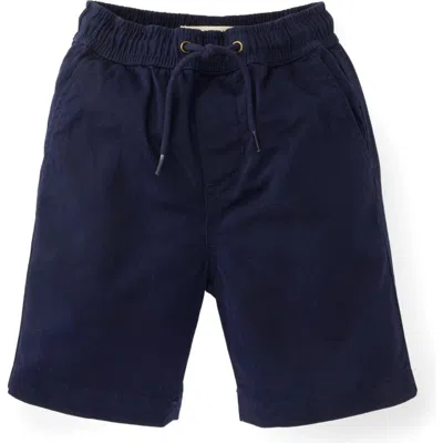 Hope & Henry Baby Boys' Woven Pull-on Short, Infant In Navy