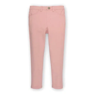Hope & Henry Baby Girls' Ponte Pull-on Jegging, Infant In Rose Jegging