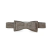 Hope & Henry Boys' Classic Bow Tie, Kids In Dark Taupe Herringbone