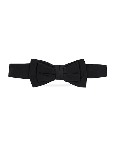 HOPE & HENRY BOYS' CLASSIC SATEEN BOW TIE - LITTLE KID, BIG KID