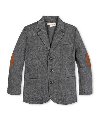 HOPE & HENRY BOYS' FLEECE SUIT BLAZER - LITTLE KID, BIG KID