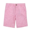 Hope & Henry Boys' Linen Short, Toddler In Rose Linen