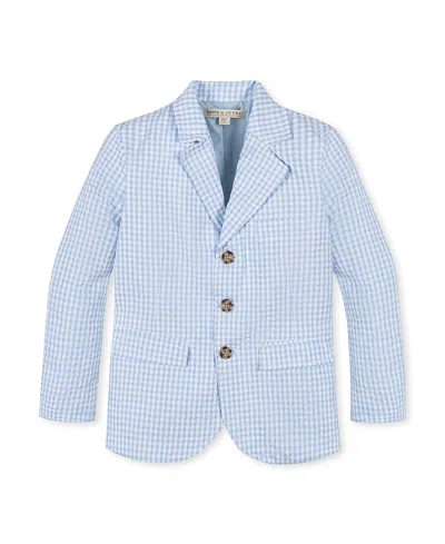 HOPE & HENRY UNISEX ORGANIC CLASSIC SEERSUCKER SUIT JACKET