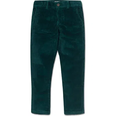 Hope & Henry Babies'  Boys' Organic Corduroy Pant, Toddler In Deep Green Corduroy
