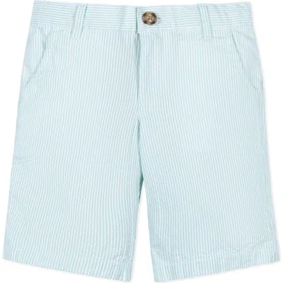 Hope & Henry Boys' Organic Seersucker Short, Kids In Mint Seersucker