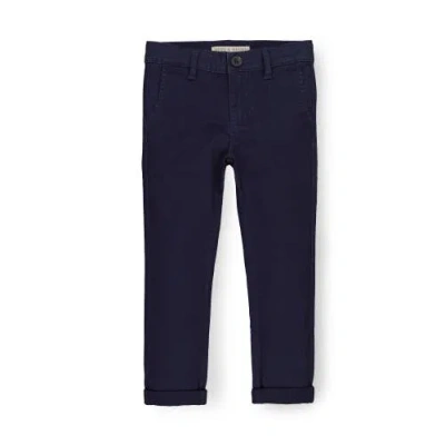 Hope & Henry Babies'  Boys' Organic Skinny Stretch Chino, Toddler In Skinny Stretch Navy