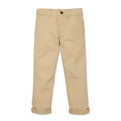 Hope & Henry Babies'  Boys' Twill Chino, Toddler In Stretch Khaki