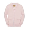 Hope & Henry Boys' Organic Tipped Cardigan, Kids In Pale Pink