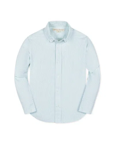 Hope & Henry Button Shirt In Gray
