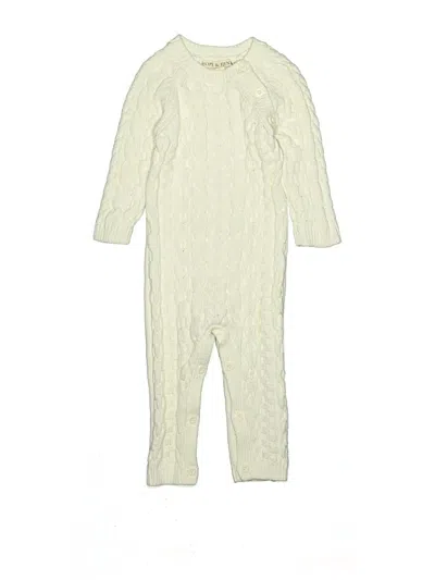 Pre-owned Hope & Henry Babies' Cardigan Sweater In Ivory